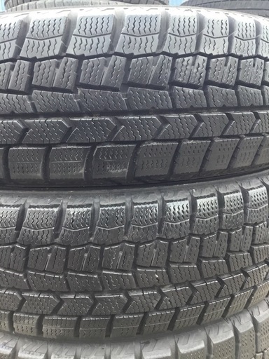 バリ溝 155/65R14 ダンロップ スタッドレスタイヤ 4本セット