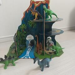 ＜取引中＞動物&恐竜フィギュアセットの画像