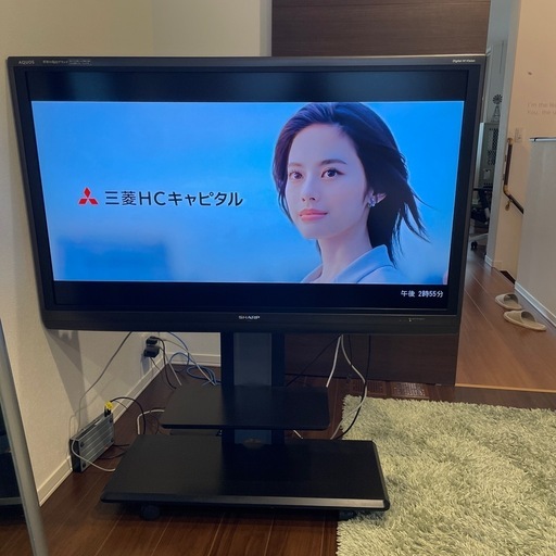シャープ AQUOS LC-52AE7 2010年製　TVスタンド付