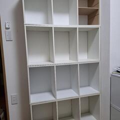 本棚　カラーボックス