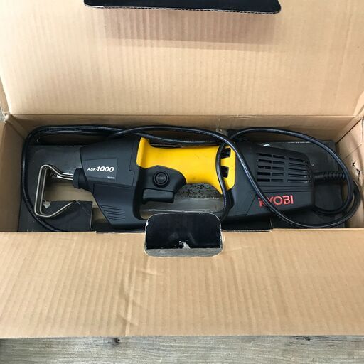2/3終 RYOBI リョービ 電気ノコギリ ASK-1000 動作品 木工 DIY 切断工具 24l菊TK