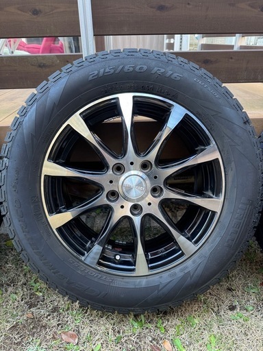 215　60 16 スタッドレスタイヤ  ホイール4本セット