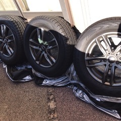 スタッドレスタイヤとホイール4本セット　ice GUARD G0...