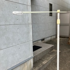 のぼりポールと水タンク　土台の画像