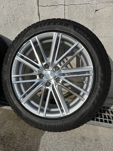 スタッドレスタイヤブリヂストンVRX2.225／50R18アルミホイール付