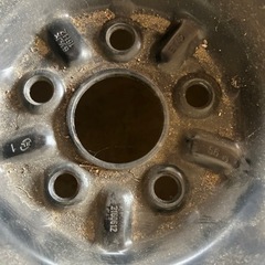 トヨタ スチールタイヤホイールセット 6 /12 JX 16H2の画像