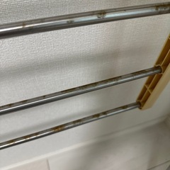 タオル衣類ハンガー（折りたたみ式衣類ラック）の画像