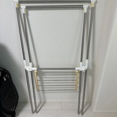 タオル衣類ハンガー（折りたたみ式衣類ラック）の画像