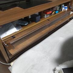 【美品】木製テレビボードの画像