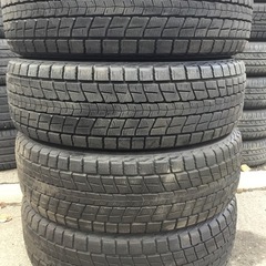 バリ溝 235/65R18 ダンロップ スタッドレスタイヤ 4本セット