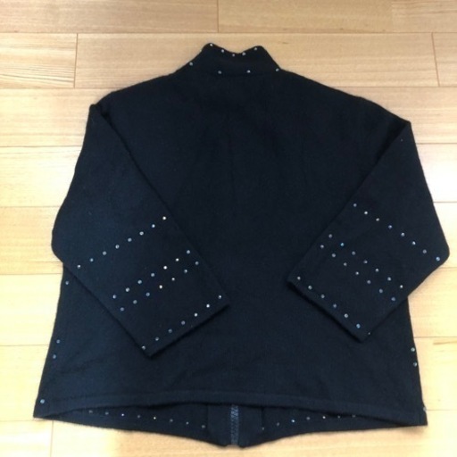 FERMO ニットカーディガン　キラキラ　カシミヤ