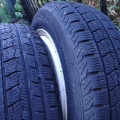 スタッドレス 155/65R14 デイトナ 14インチホイール 4本セット 　の画像