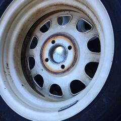 スタッドレス 155/65R14 デイトナ 14インチホイール 4本セット 　の画像