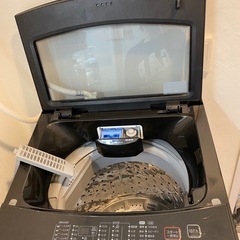 【※6時間限定価格】 ニトリ6kg全自動洗濯機（ブラック）の画像