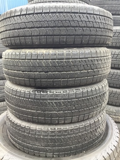 バリ溝 155/65R14 BS スタッドレスタイヤ 4本セット