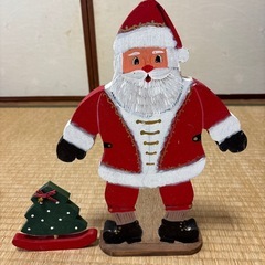 サンタとツリー