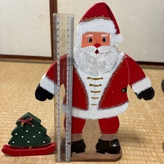 サンタとツリーの画像
