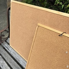 コルクボード　2枚セットの画像
