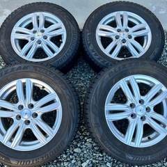 プリウスに！スタッドレスホイールセット 195/65R15ブリヂ...