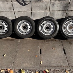 4本スタッドレスタイヤ 145R12LT てっちん　