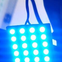値下げ🌃LEDルームランプ　青　2個1セットの画像