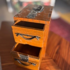 小引出し（骨董品）の画像