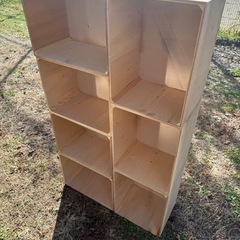 収納　カラーボックス 棚　DIY の画像