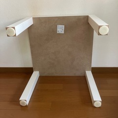 ★IKEA　LACKテーブル「美品」白の画像