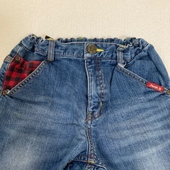 ジャンクストアーの暖かデニム140センチの画像