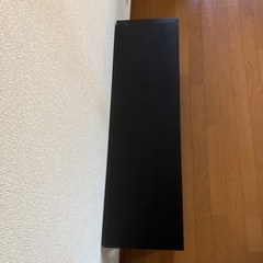 ★IKEA　ラック&TV台「美品」黒②の画像