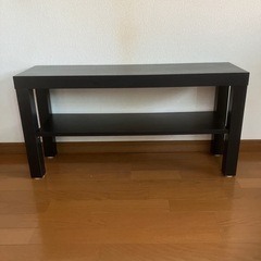 ★IKEA　ラック&TV台「美品」黒②の画像