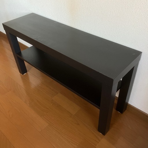 ★IKEA　ラック\u0026TV台「美品」黒②