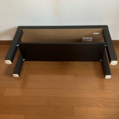 ★IKEA　ラック&TV台「美品」黒②の画像