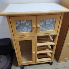 【引渡先決定済】収納棚　キャビネット　食器棚