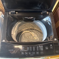 全自動洗濯機（アイリスオーヤマ IAW-T603BL）の画像