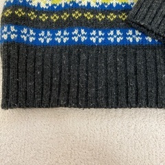 暖かニットとパンツの2点セット（150センチ）の画像