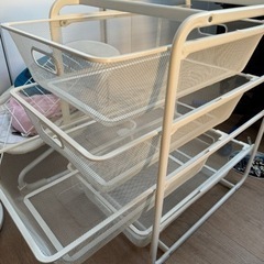 2個セットIKEA  アルゴットメッシュバスケット引き出しの画像