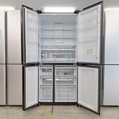 512L 冷蔵庫 未使用品 2022年式 AQUA 自動製氷の画像