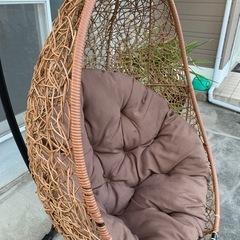 取引中　最終値下げ　ハンキングチェアーの画像