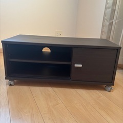 ニトリ  テレビボード ダークブラウン  