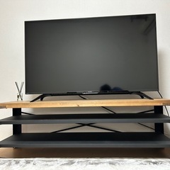 12/21引き取り限定¥4000！ヴィンテージテレビ台　おしゃれテレビ台　ウッド台の画像