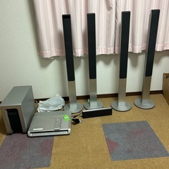 SONY  DVDプレーヤー　スピーカーの画像