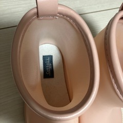ピンクの長靴　15cm
の画像