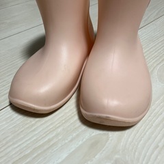 ピンクの長靴　15cm
の画像