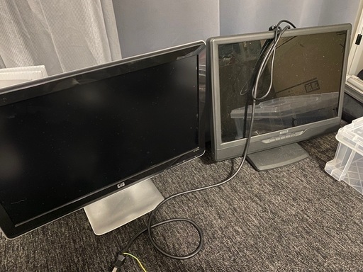 PCモニター モニター2個