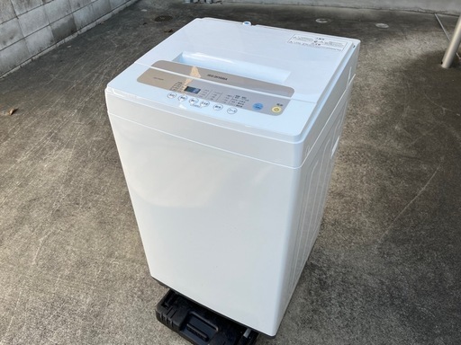 アイリスオーヤマ 5.0kg洗濯機 IAW-T502EN 2020年製