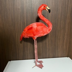 フラミンゴ 置物の画像