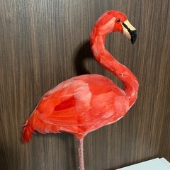フラミンゴ 置物の画像