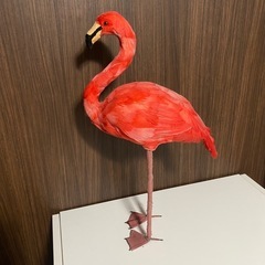フラミンゴ 置物の画像
