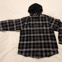 Supreme Waffle Plaid Hooded Shirt 